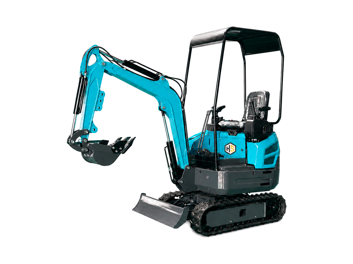Mini escavatore HG13 giallo